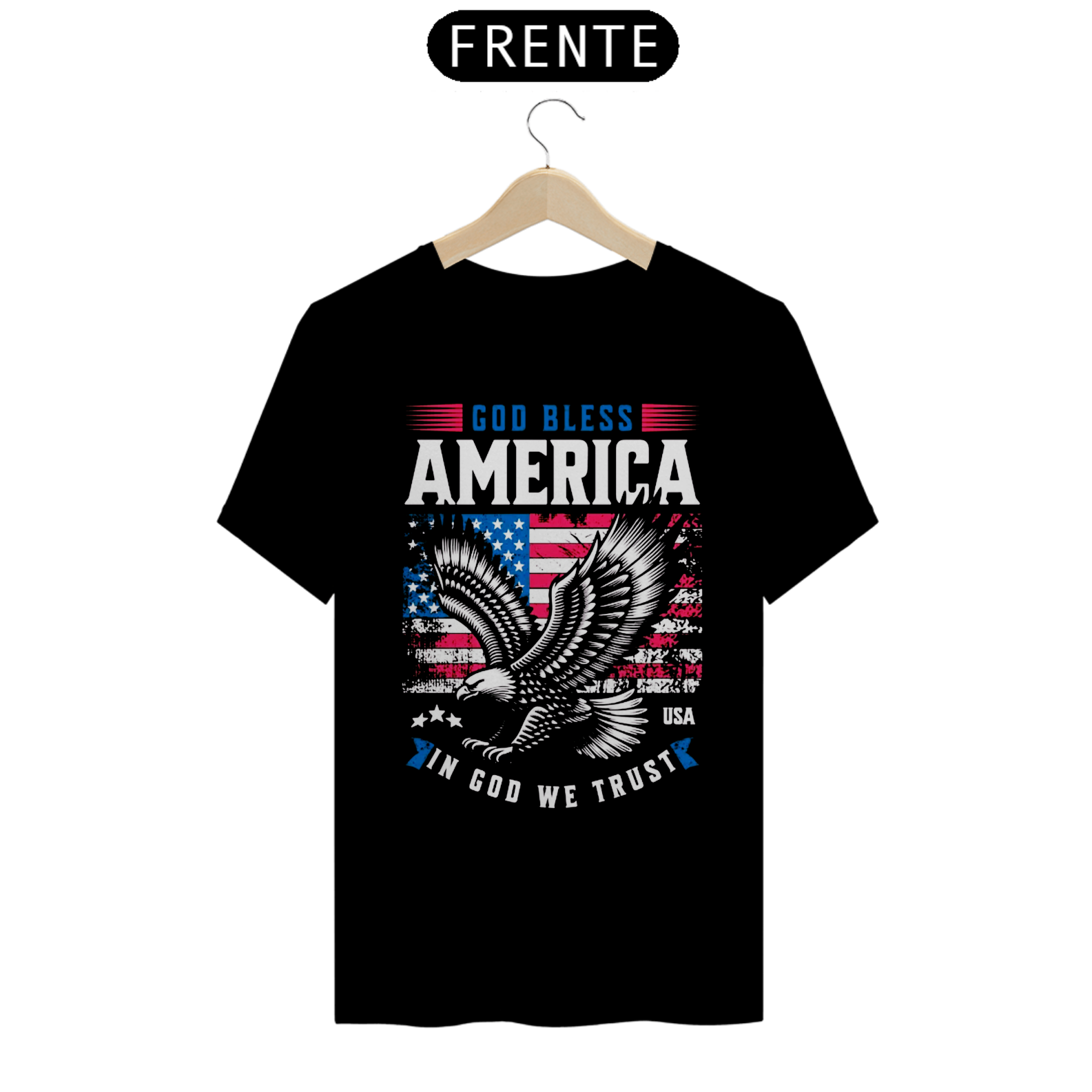 T-Shirt Quality God Bless América