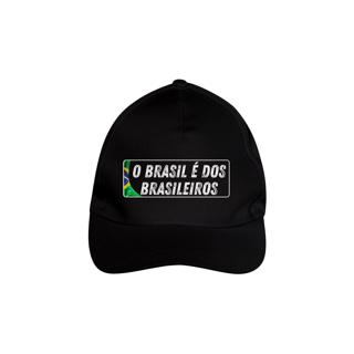 Nome do produto boné O Brasil é dos Brasileiros
