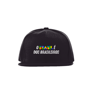 Nome do produto Boné o Brasil é dos Brasileiros