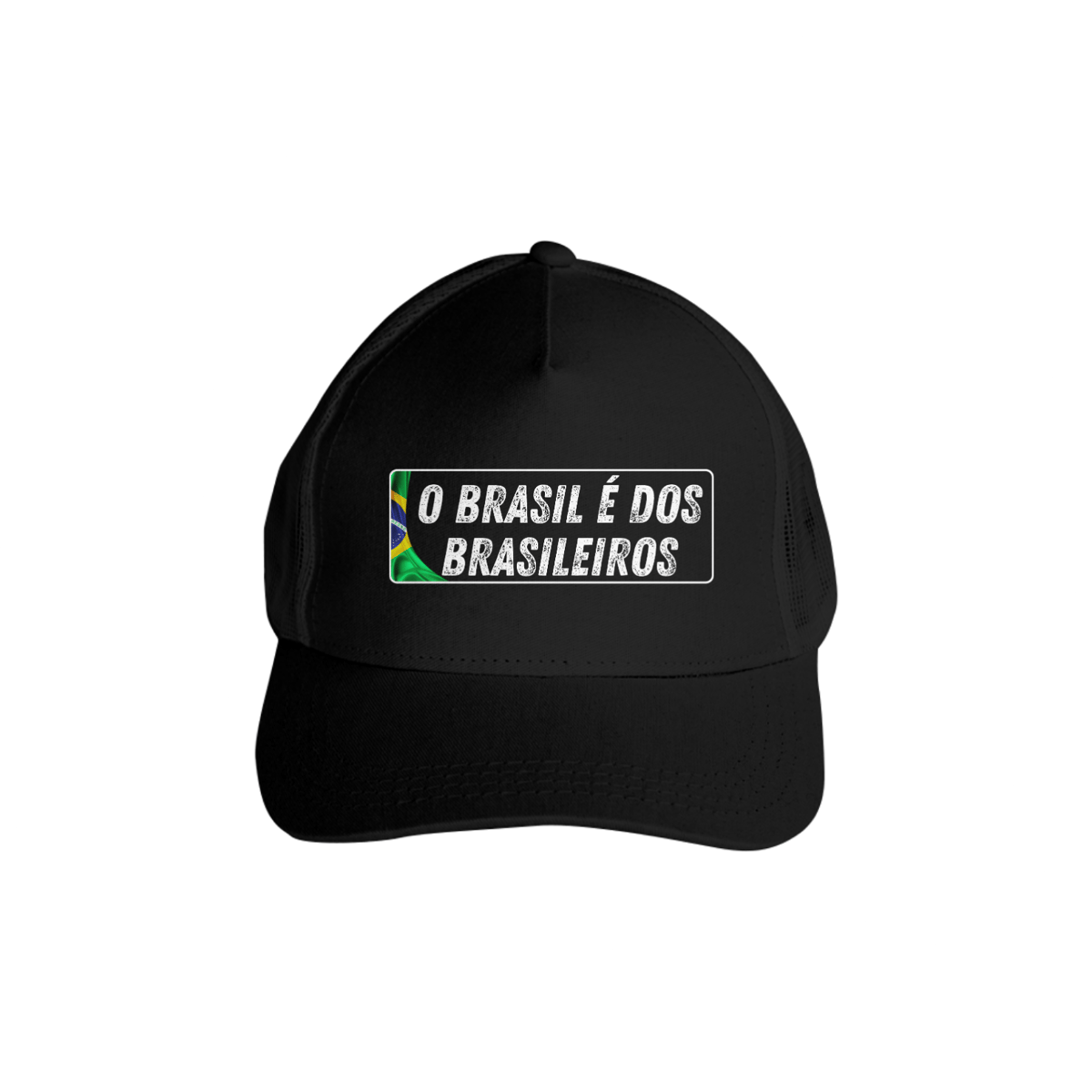 Nome do produto: Boné o Brasil é dos Brasileiros