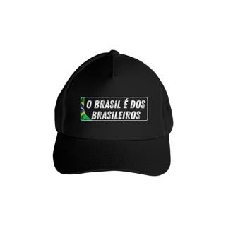 Boné o Brasil é dos Brasileiros