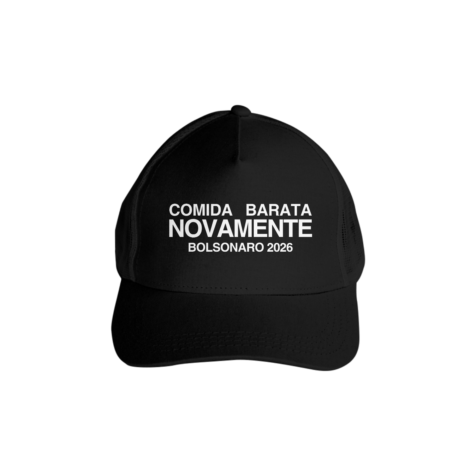 Boné Comida Barata Novamente Bolsonaro 2026