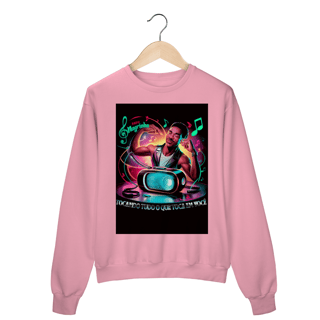 Nome do produto Moletom Fechado Rádio Magrinho Tocando Tudo o Que Toca em Você