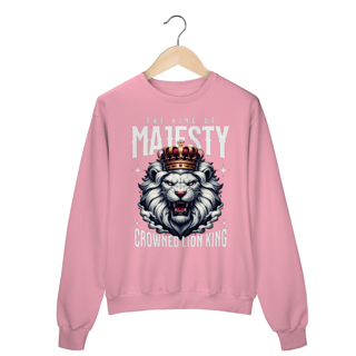 Nome do produto Moletom Fechado Leao The King of Majesty
