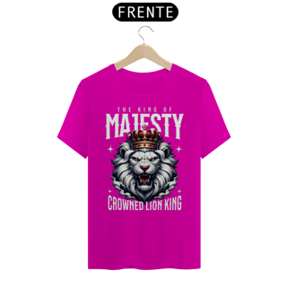 Nome do produto T-Shirt Quality Leao The King of Majesty