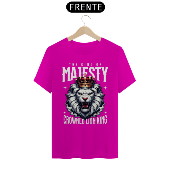T-Shirt Quality Leao The King of Majesty