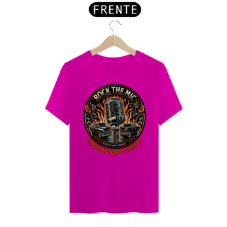 Nome do produto T-Shirt Quality Rock The  Mic