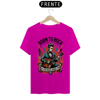 Nome do produto T-Shirt Quality Born To Rock