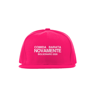 Nome do produto Boné Comida Barata Novamente Bolsonaro 2026