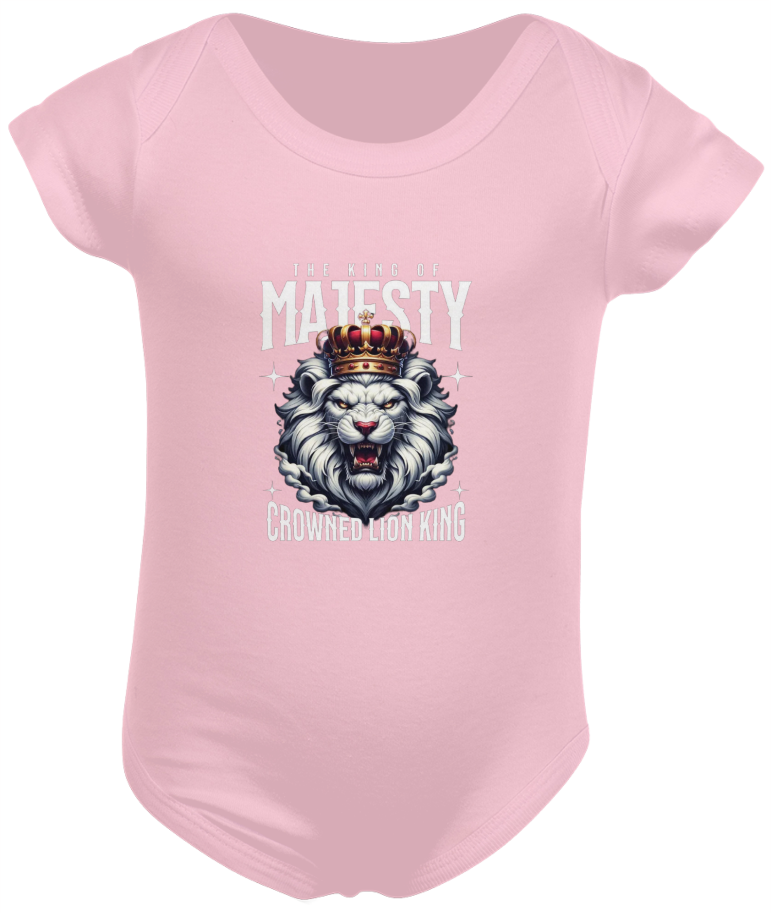 Body Infantil Leao The King of Majesty