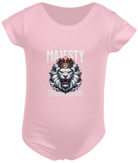 Nome do produto Body Infantil Leao The King of Majesty