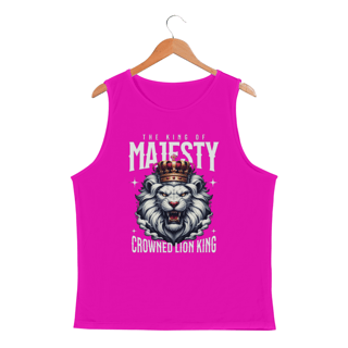 Nome do produto Regata Masc Sport Dry Uv Leao The King of Majesty