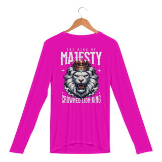 Nome do produto Camisa Manga Longa Sport Dry Uv Leao The King of Majesty