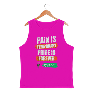 Nome do produto Regata Masc Sport Dry Uv Pain is Temporary Pride is Forever