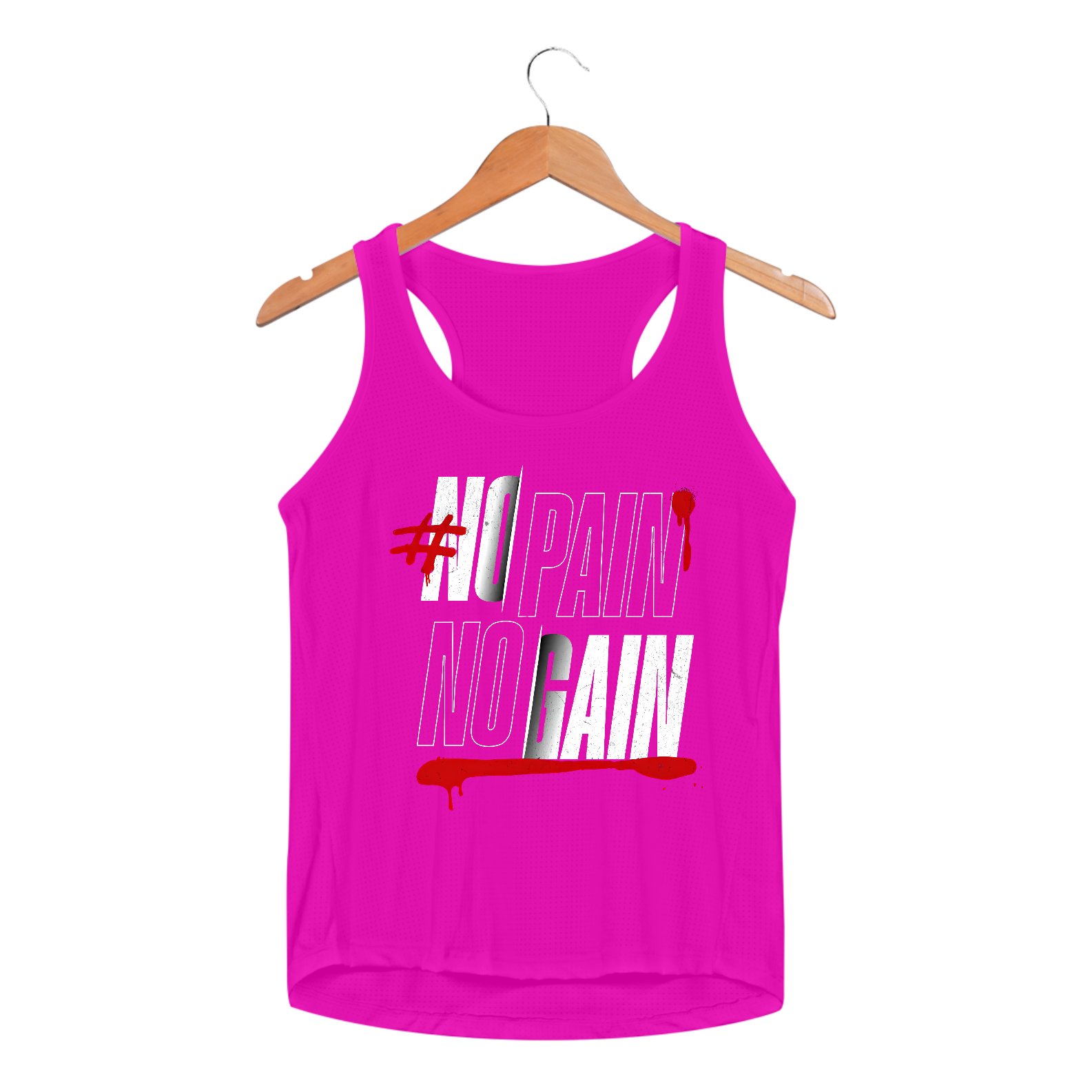 Regata Fem Sportv Dry Uv No Pain No Gain