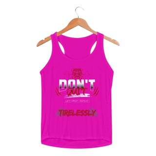 Nome do produto Regata Fem Sportv Dry Uv Don´t Quit