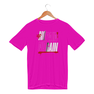 Nome do produto Camiseta Sport Dry Uv No Pain No Gain