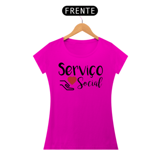 Nome do produto Baby Long Quality Camiseta Feminina Serviço Social