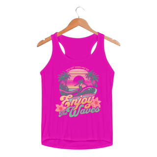Nome do produto Regata Fem Sportv Dry Uv Enjoy The Waves
