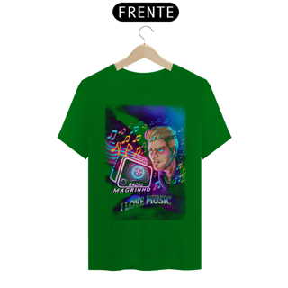 Nome do produto T-Shirt Quality Radio Magrinho I Love Music
