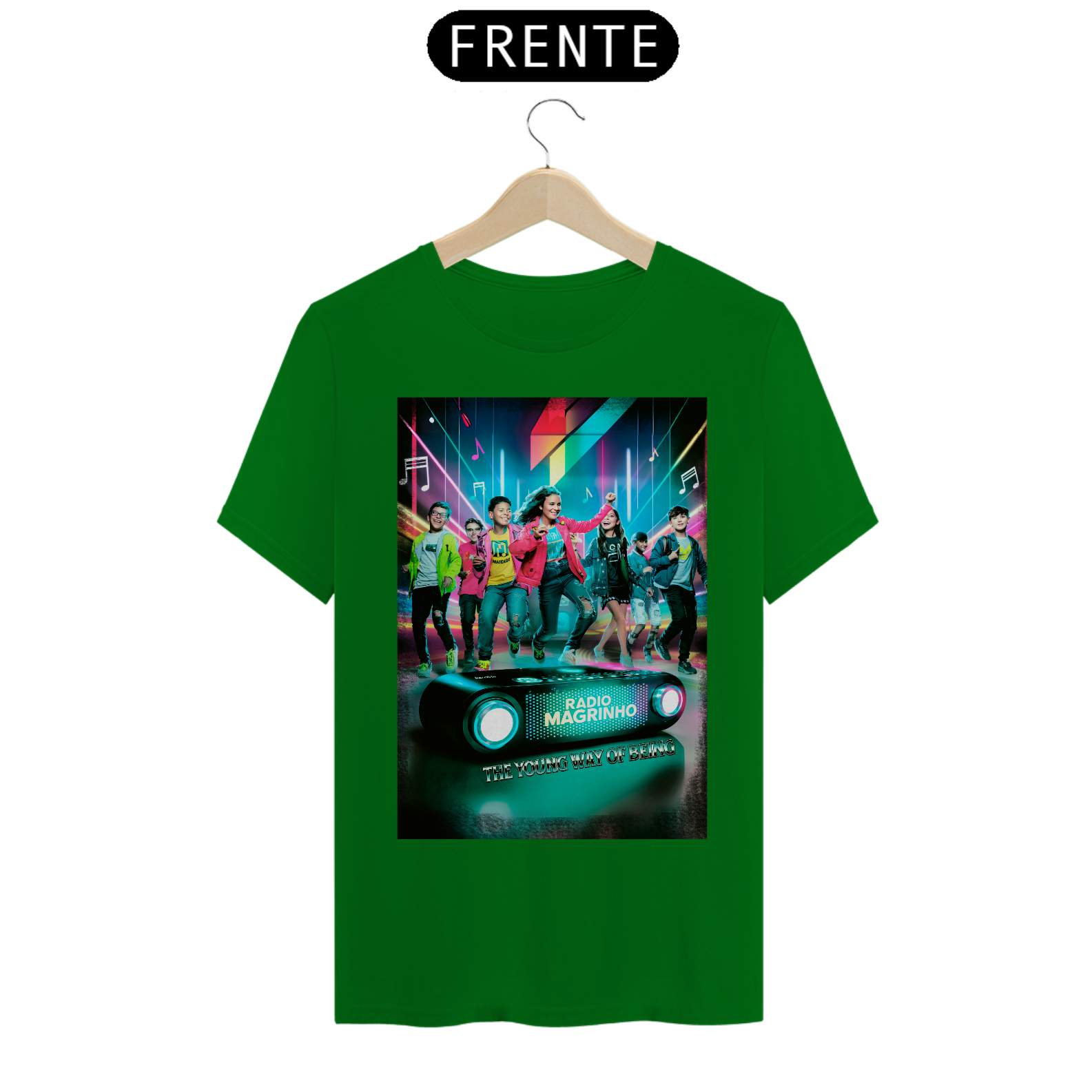 T-Shirt Quality Rádio Magrinho The Young Way of Being