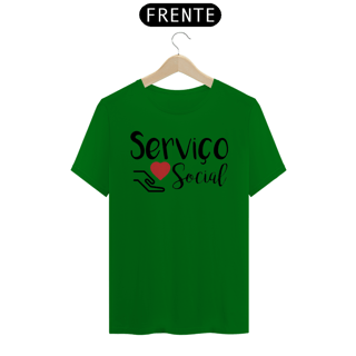 Nome do produto T-Shirt Quality Camiseta Serviço Social