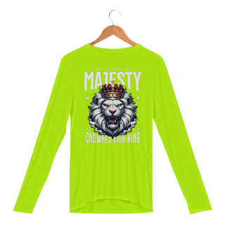 Nome do produto Camisa Manga Longa Sport Dry Uv Leao The King of Majesty