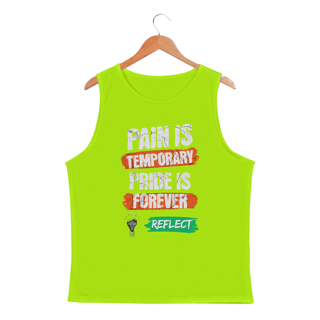 Nome do produto Regata Masc Sport Dry Uv Pain is Temporary Pride is Forever