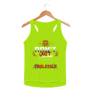 Nome do produto Regata Fem Sportv Dry Uv Don´t Quit