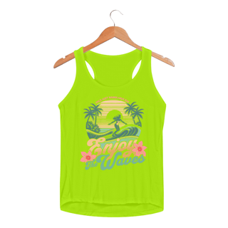 Nome do produto Regata Fem Sportv Dry Uv Enjoy The Waves