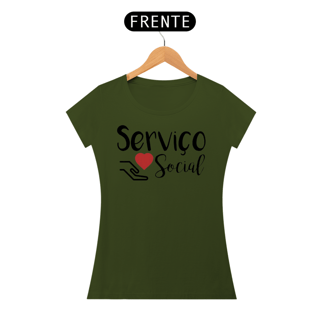 Nome do produto Baby Long Quality Camiseta Feminina Serviço Social