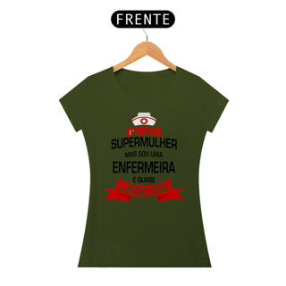 Nome do produto Baby Long Quality Camiseta Feminina Enfermagem