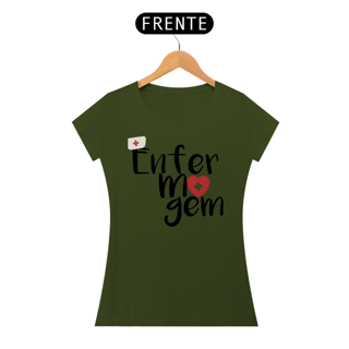 Nome do produto Baby Long Quality Camiseta Feminina Enfermagem