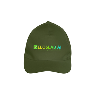 Nome do produto ElosLab AI Boné Logo Verde Gradiente