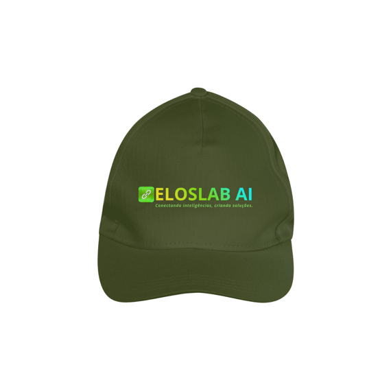 ElosLab AI Boné Logo Verde Gradiente