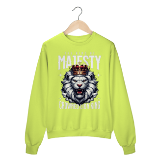 Nome do produto Moletom Fechado Leao The King of Majesty