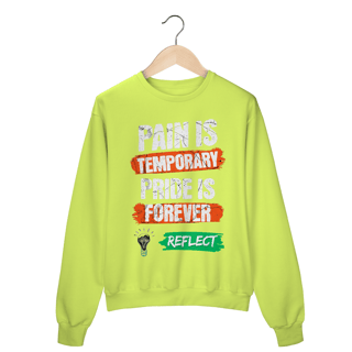 Nome do produto Moletom Fechado Pain is Temporary Pride is Forever