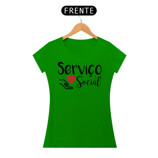 Nome do produto Baby Long Quality Camiseta Feminina Serviço Social