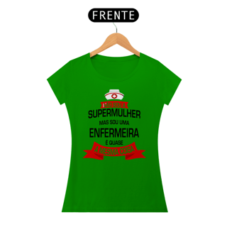 Nome do produto Baby Long Quality Camiseta Feminina Enfermagem