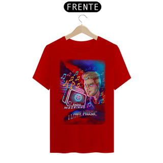 Nome do produto T-Shirt Quality Radio Magrinho I Love Music