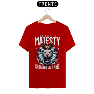 Nome do produto T-Shirt Quality Leao The King of Majesty