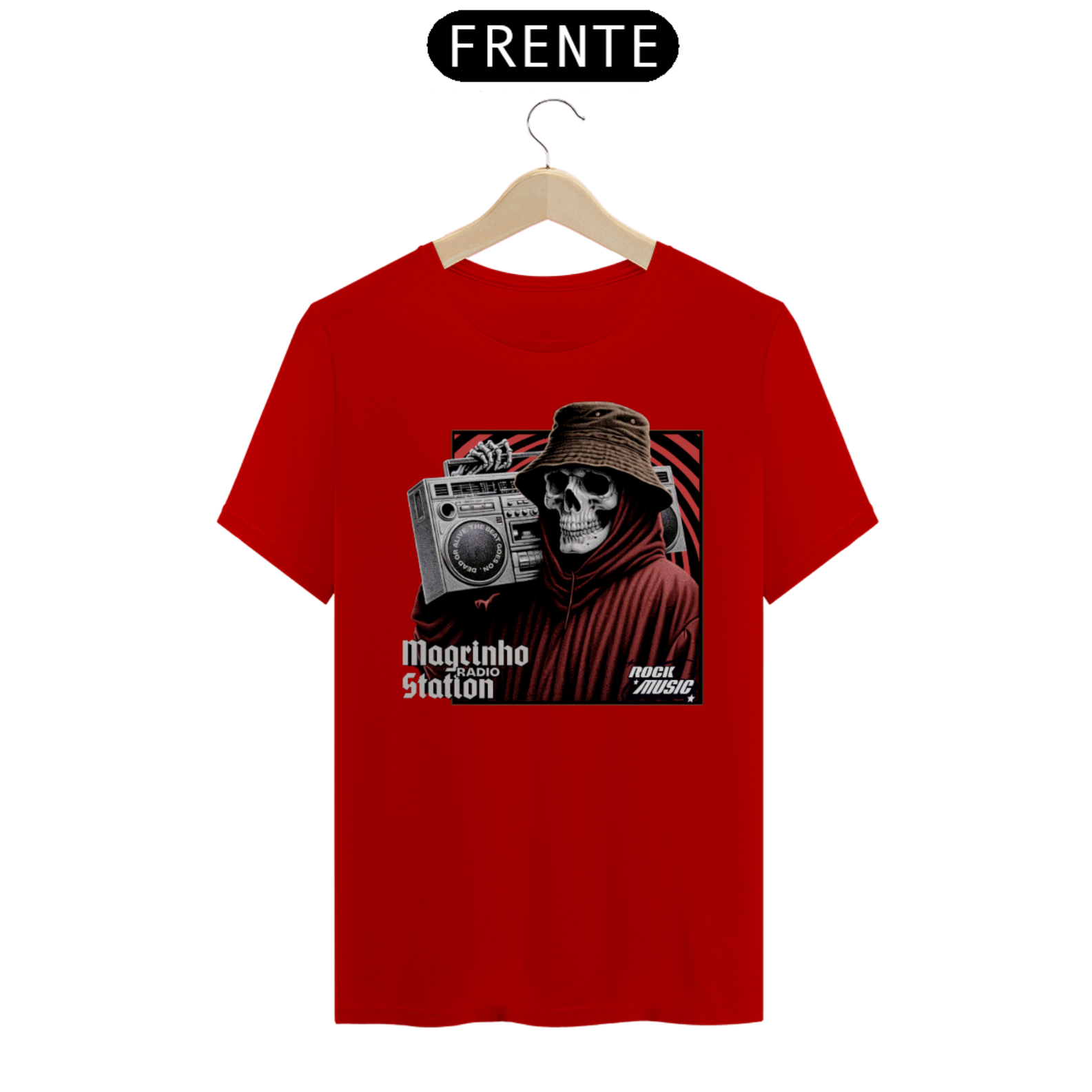 T-Shirt Quality Magrinho Radio Station