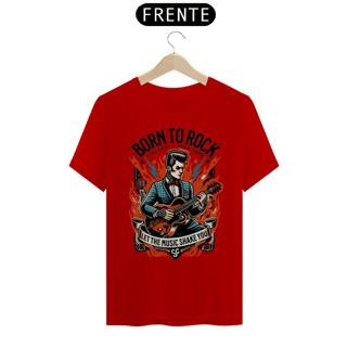 Nome do produto T-Shirt Quality Born To Rock