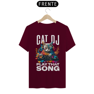 Nome do produto T-Shirt Quality Cat DJ