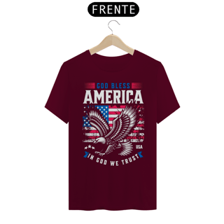 Nome do produto T-Shirt Quality God Bless América