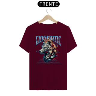 Nome do produto T-Shirt Quality Lobo Enigmatic Spirit
