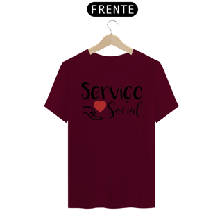 Nome do produto T-Shirt Quality Camiseta Serviço Social