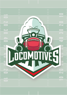 Nome do produto Poster Logo Locomotives