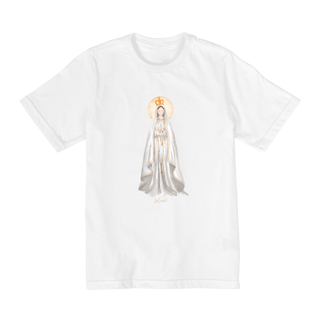 Nome do produto Camiseta Infantil - Mãezinha de Fátima