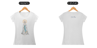 Nome do produto Camiseta Feminina Pima - Mãezinha de Lourdes #02